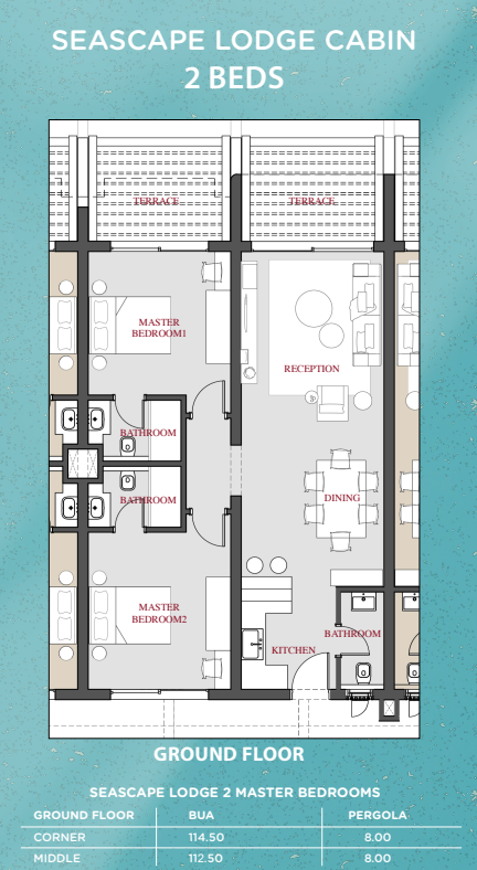 Floor plan for  at Hacienda West