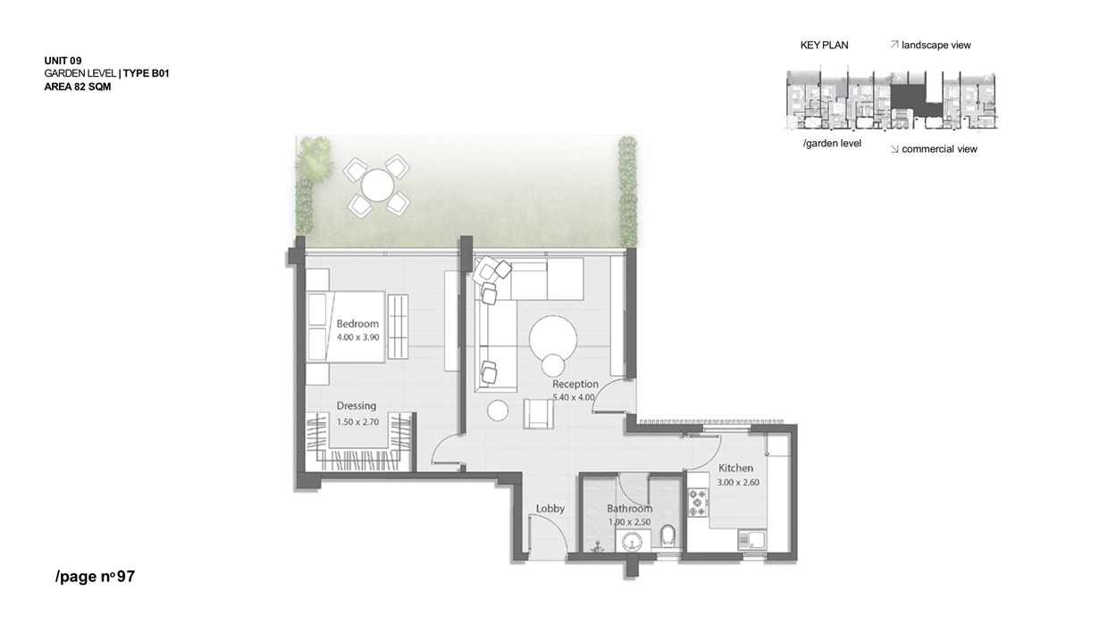 Floor plan for apartment at Nmq