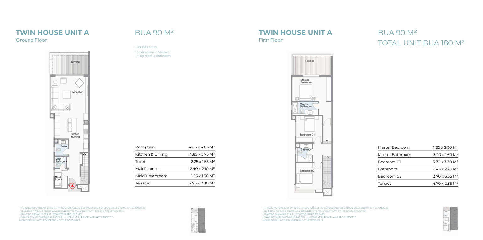 Floor plan for  at Telal Sokhna