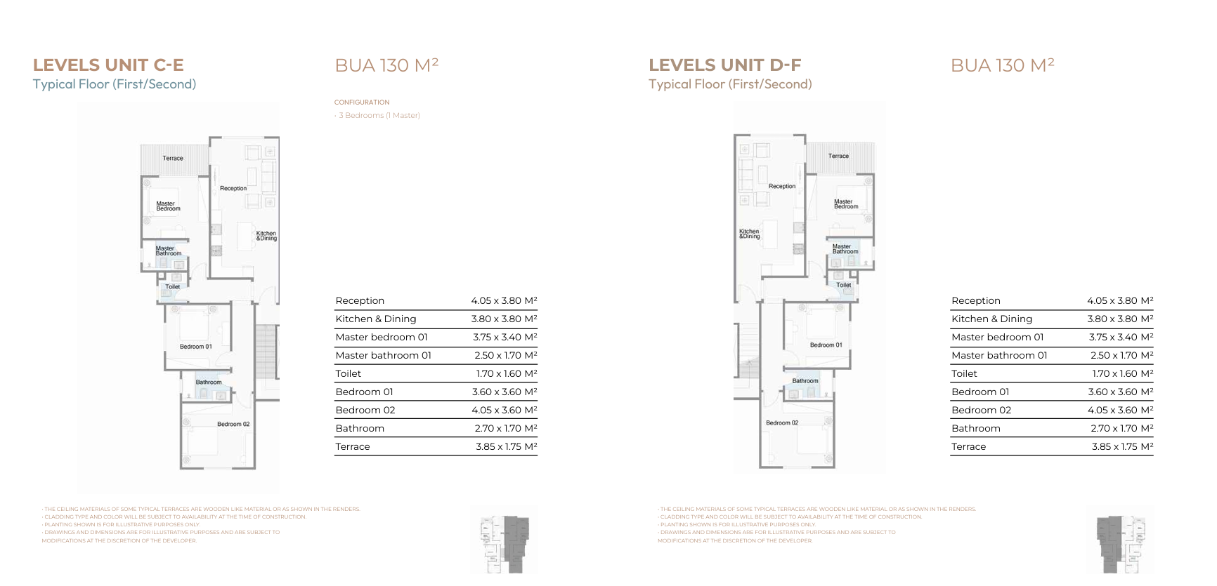 Floor plan for chalet at Telal - Shores