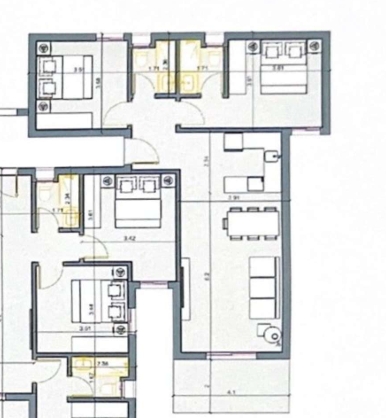 Floor plan for chalet at Salt