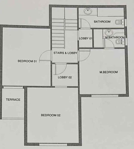 Floor plan for duplex at Mountain View iCity October