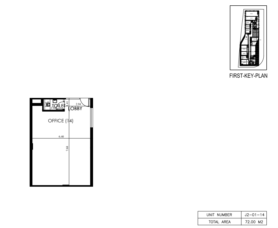 Floor plan for  at Parklane