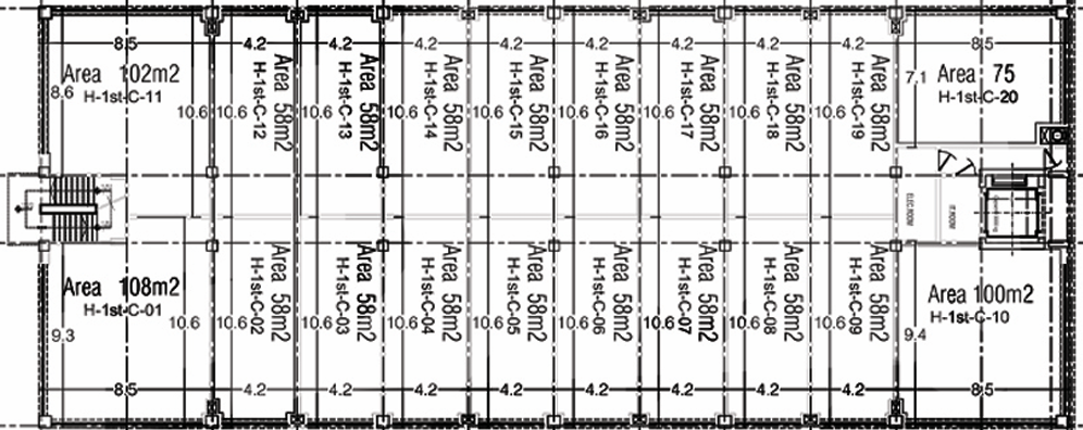 Floor plan for  at West El Balad