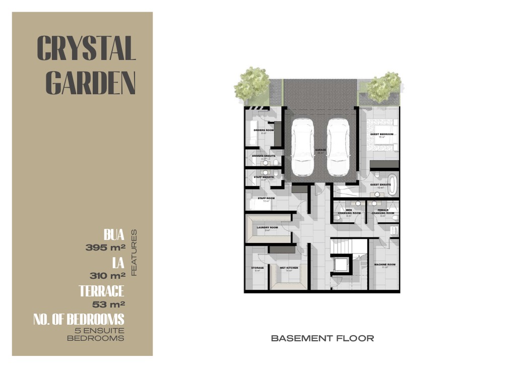 Floor plan for villa at Katameya Coast