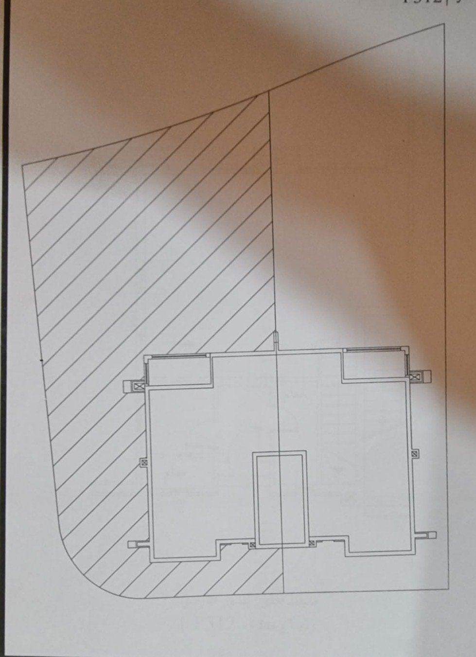 Floor plan for duplex at Amwaj