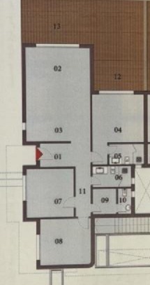 Floor plan for chalet at The Med