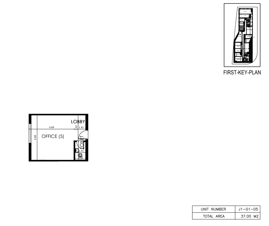 Floor plan for  at Parklane