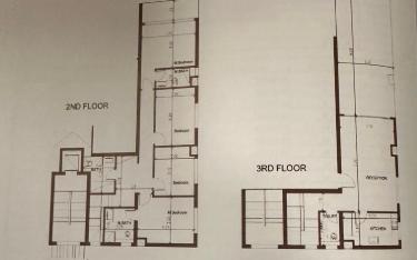 Floor plan for duplex at Cali Coast Ras El Hekma