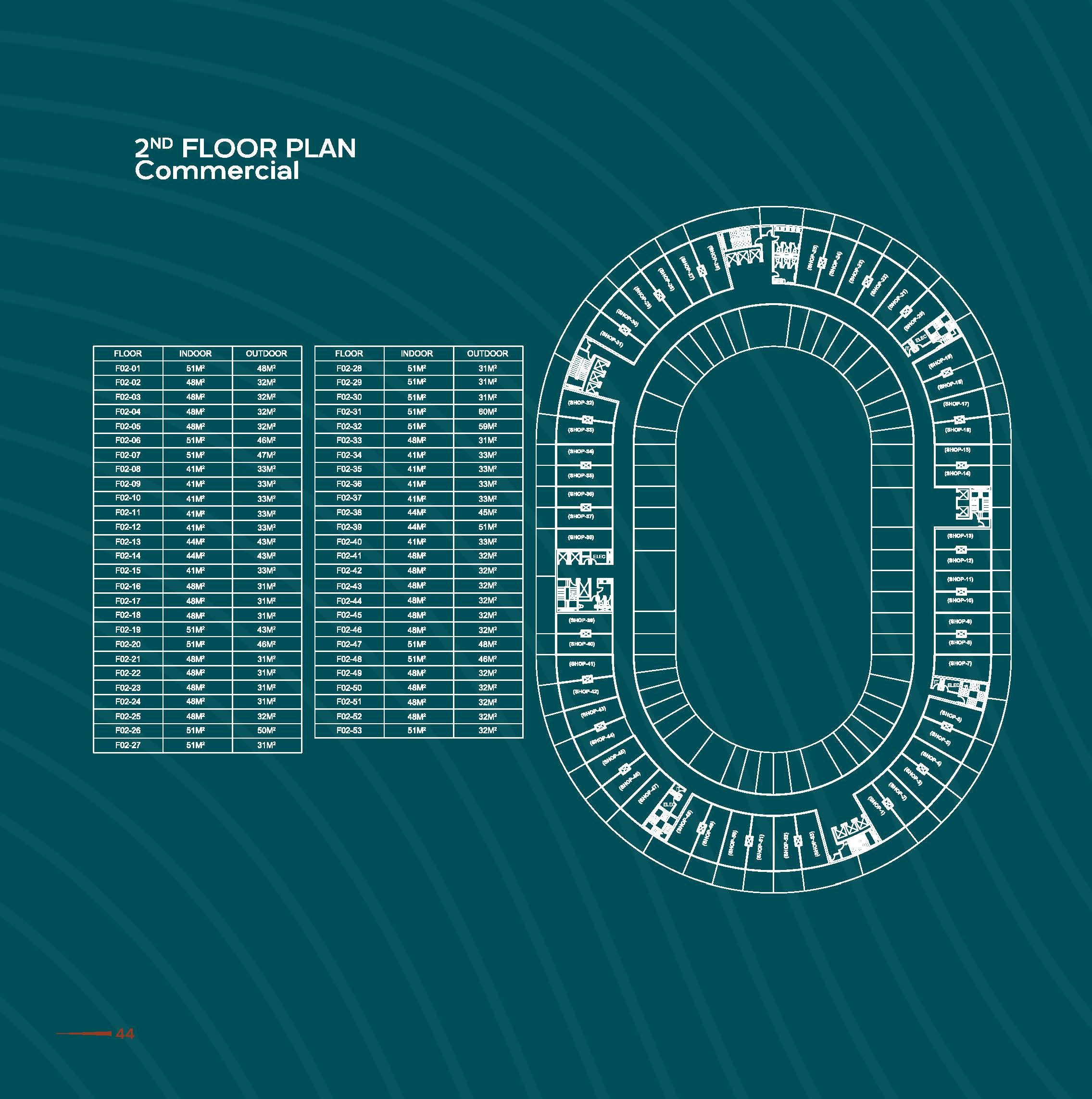 Floor plan for  at East Tower