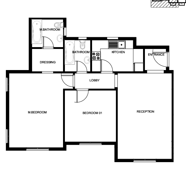 Floor plan for penthouse at Mountain View iCity October