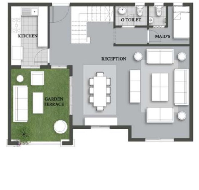 Floor plan for duplex at Mountain View iCity October