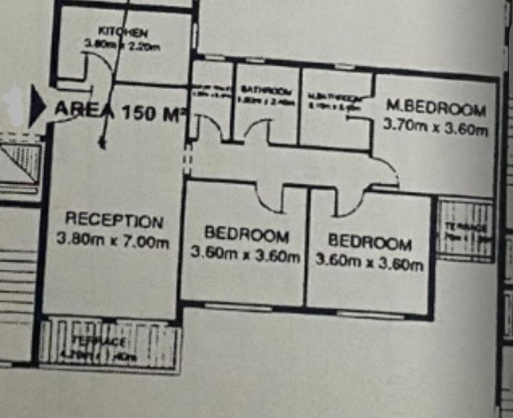 Floor plan for apartment at Il Bosco New Capital