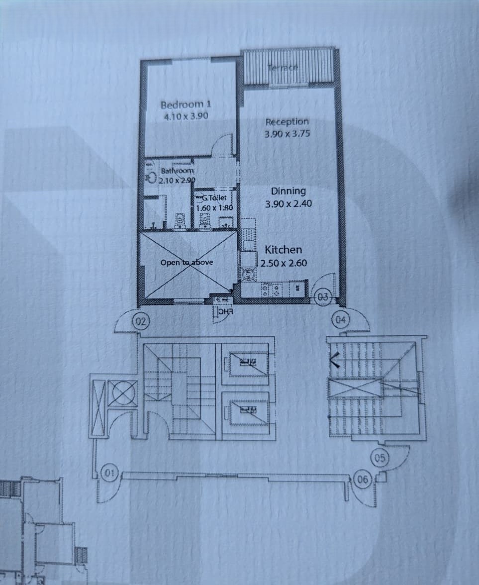 Floor plan for apartment at Avelin