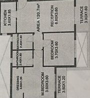 Floor plan for apartment at Il Bosco City