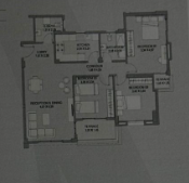 Floor plan for apartment at Westview Residence
