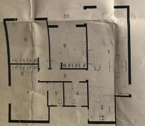 Floor plan for apartment at La Verde New Capital