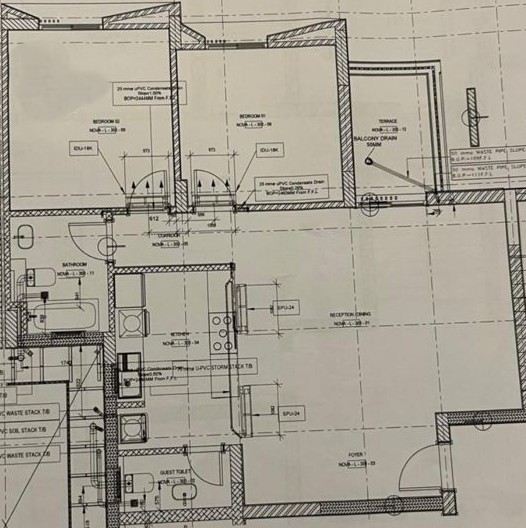 Floor plan for apartment at VYE SODIC