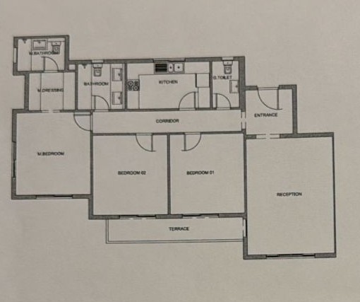 Floor plan for apartment at Mountain View ICity New Cairo
