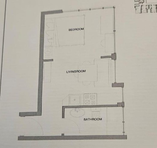 Floor plan for apartment at Modon Hotels & Residence Tower