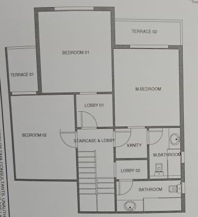 Floor plan for duplex at Mountain View iCity October