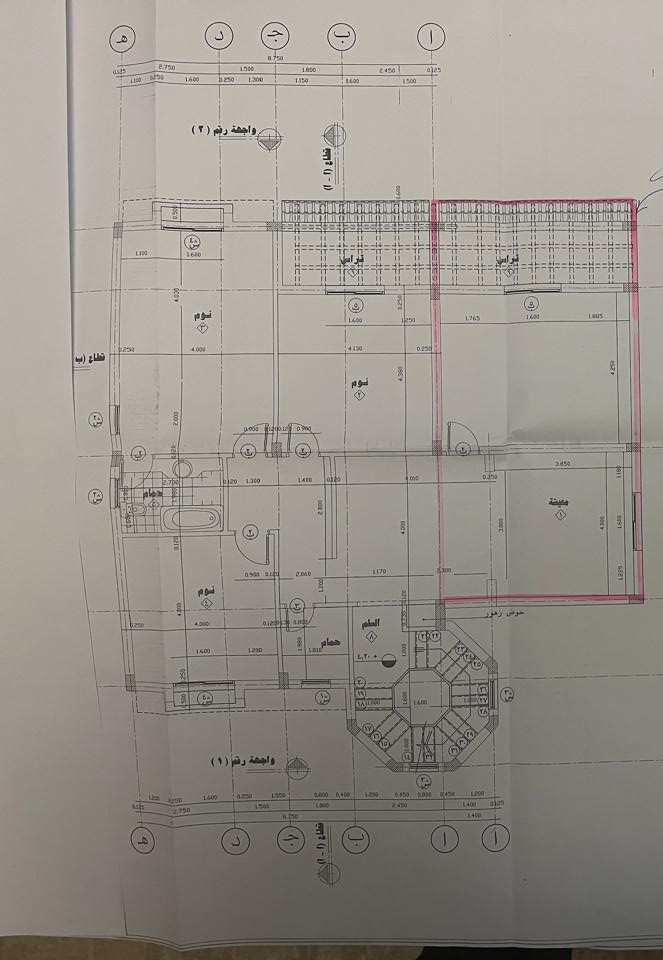 Floor plan for villa at Zayed 2000