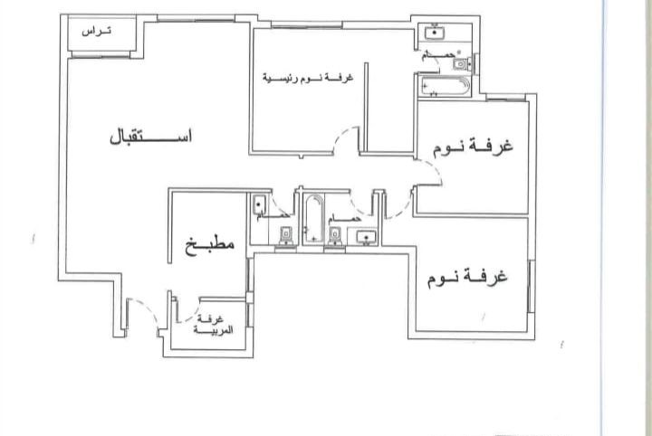 Floor plan for apartment at Creektown