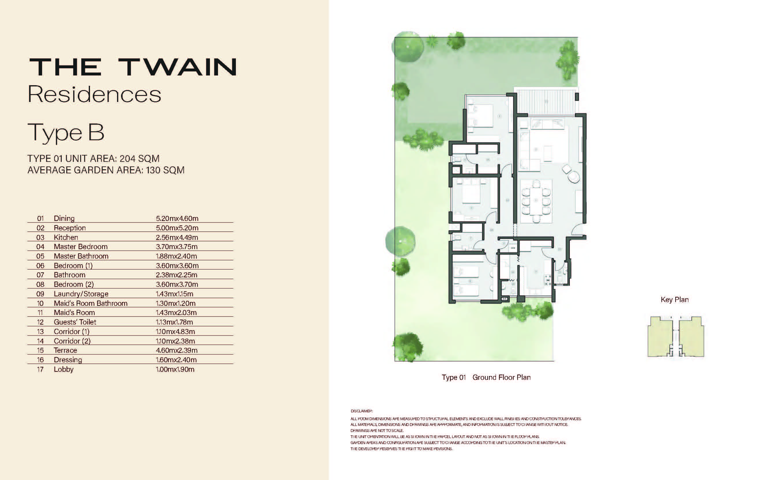 Floor plan for apartment at Swan Lake West