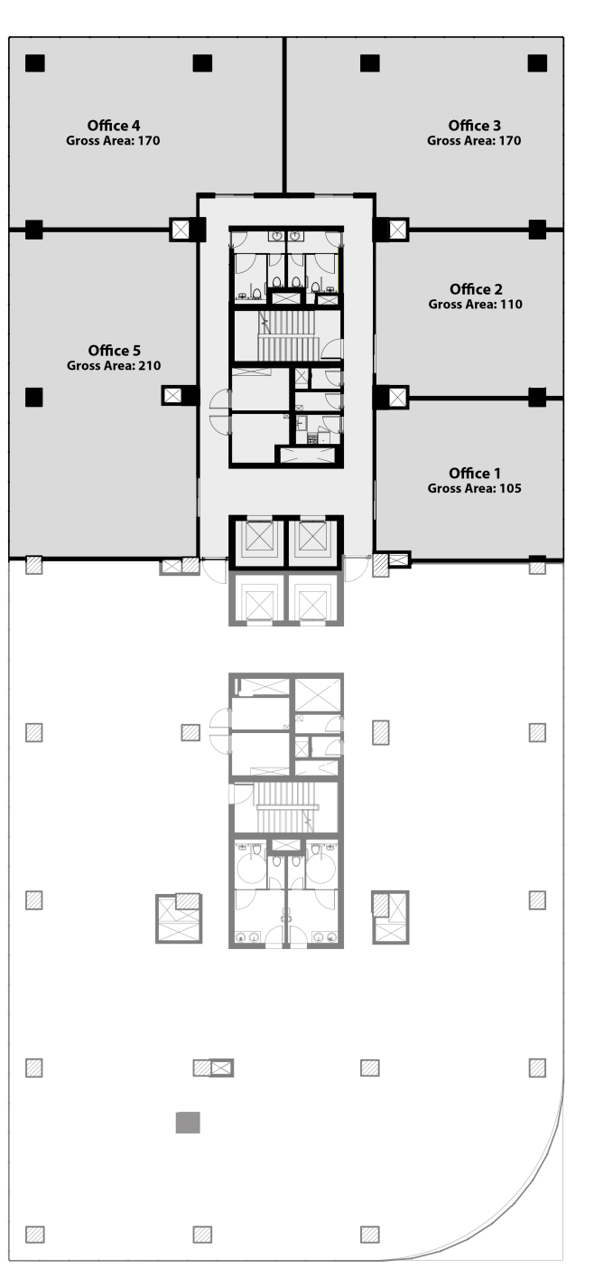 Floor plan for  at One - Ninety