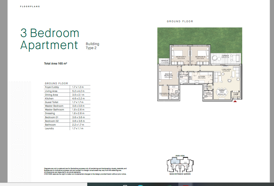 Floor plan for  at Taj Tower