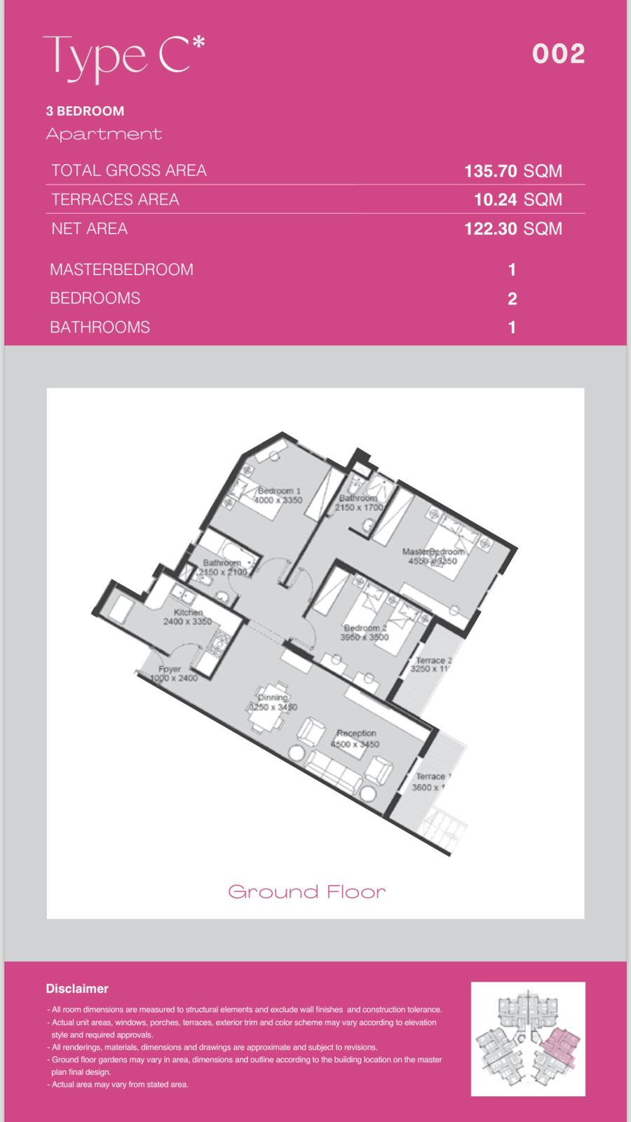 Floor plan for apartment at Ashgar City