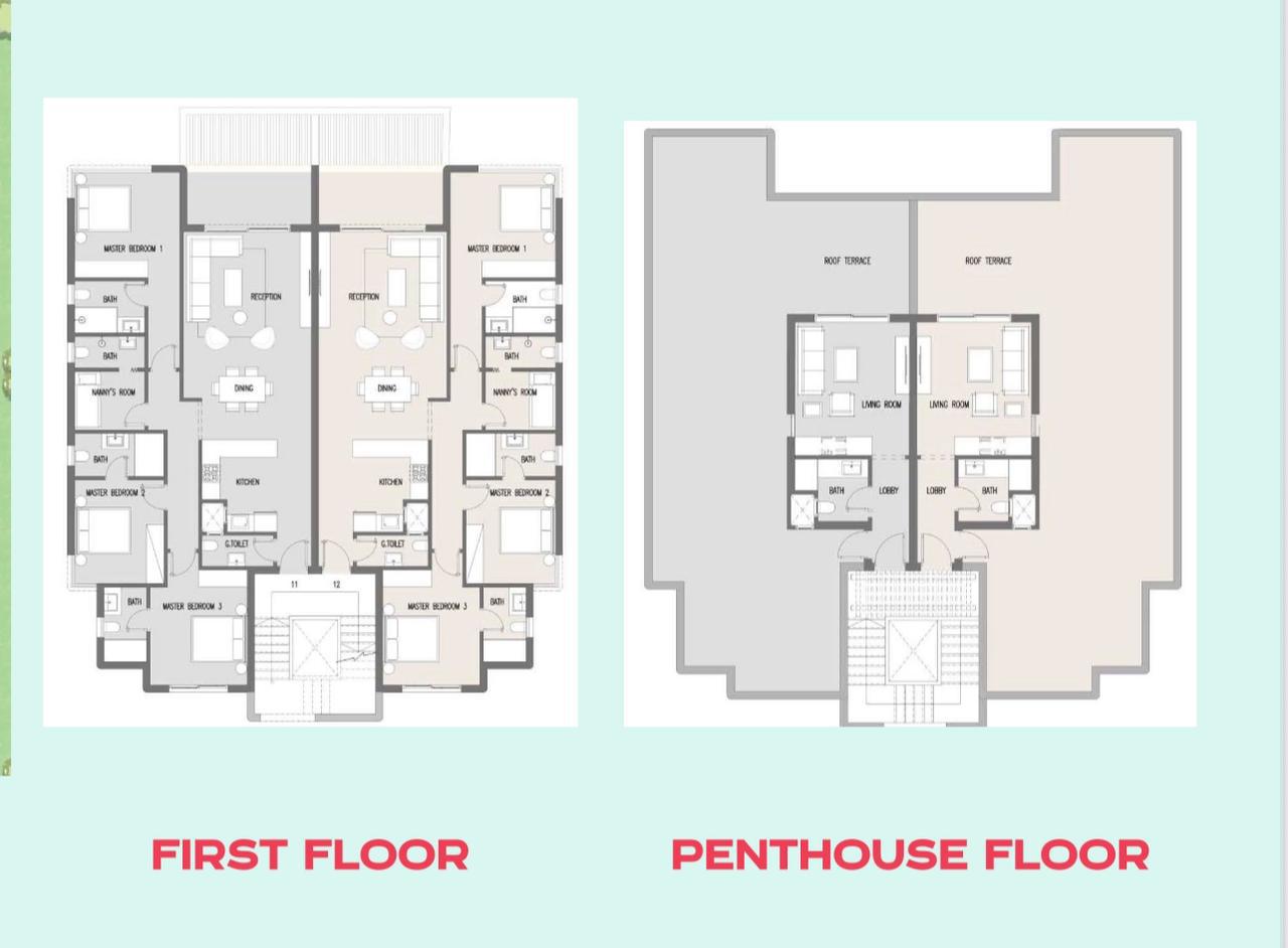 Floor plan for chalet at Hacienda Waters