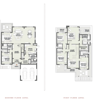 Floor plan for apartment at Mountain View ICity New Cairo