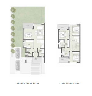 Floor plan for villa at Cairo Gate