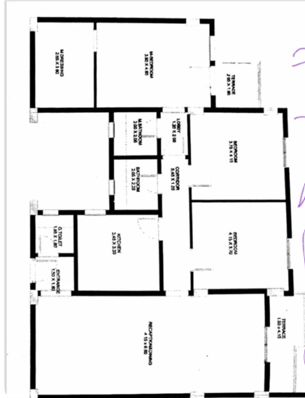 Floor plan for apartment at The Loft