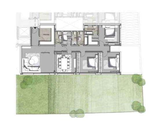 Floor plan for apartment at Joulz