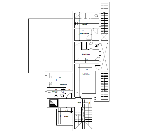 Floor plan for villa at New Giza