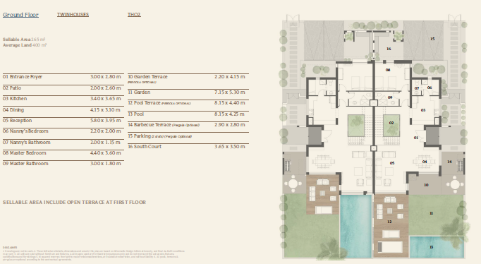 Floor plan for  at El Masyaf