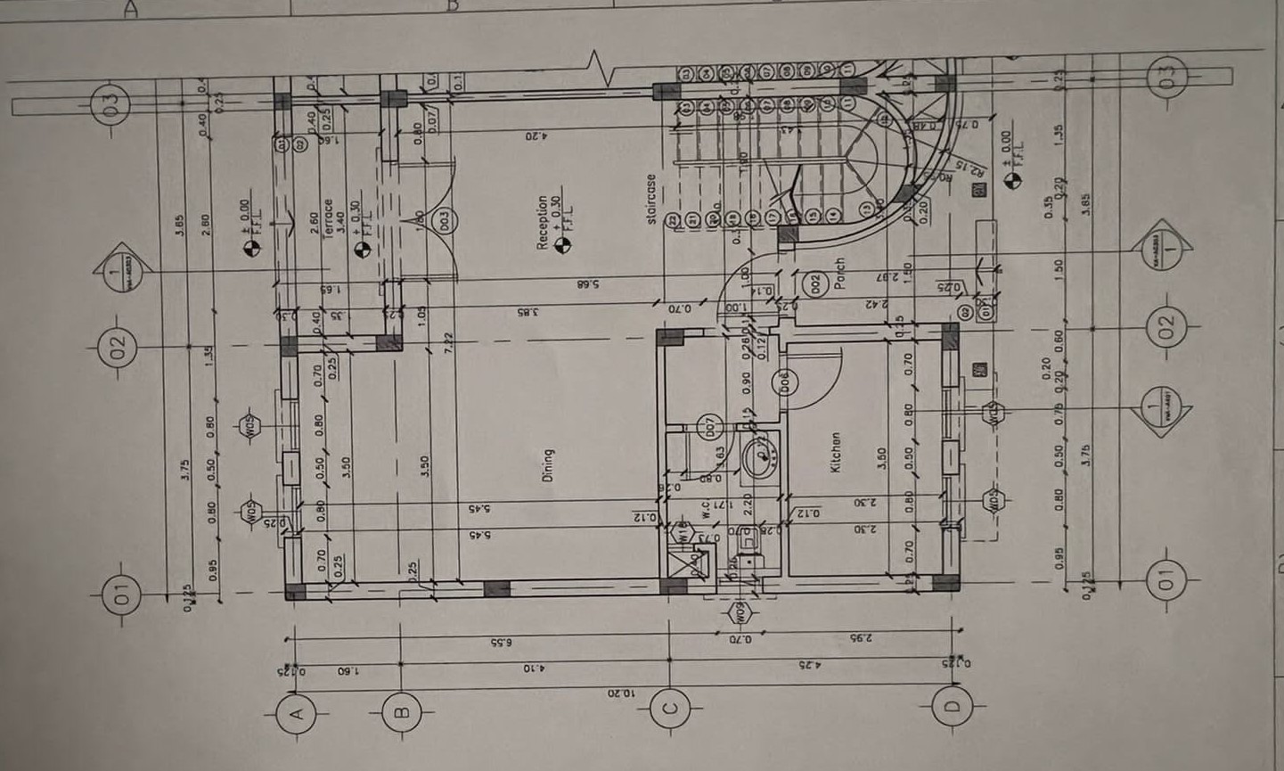 Floor plan for villa at Mountain View Sokhna