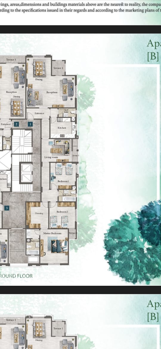 Floor plan for apartment at L’Avenir