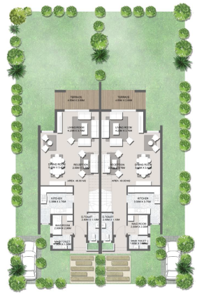 Floor plan for  at Tawny