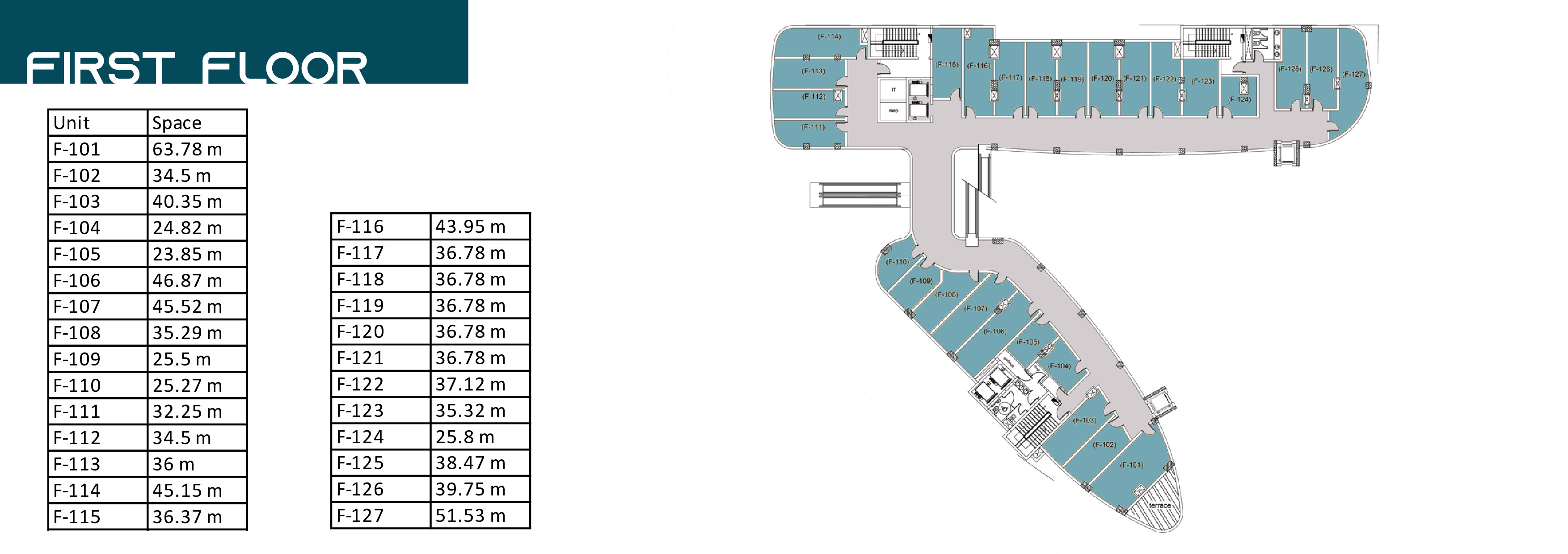 Floor plan for  at Pavo Tower
