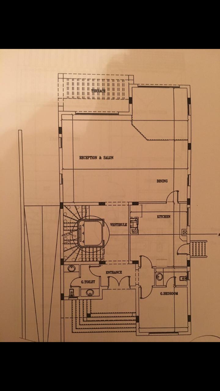 Floor plan for villa at Katameya Gardens