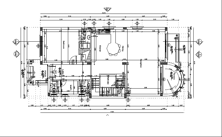 Floor plan for villa at Mountain View Sokhna