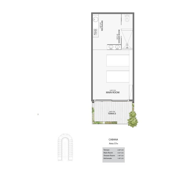 Floor plan for  at Pali North Coast