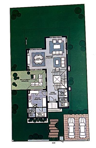 Floor plan for villa at SODIC East