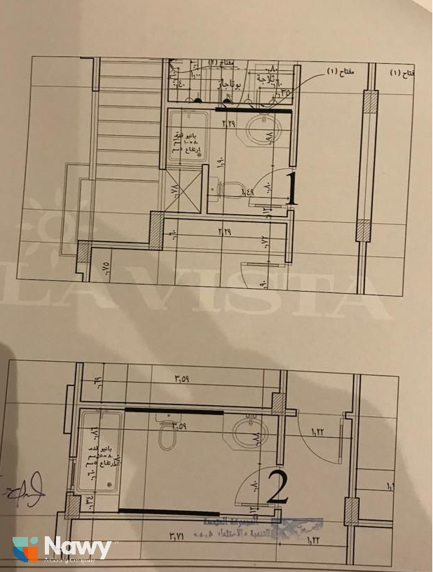 Floor plan for chalet at La Vista Topaz