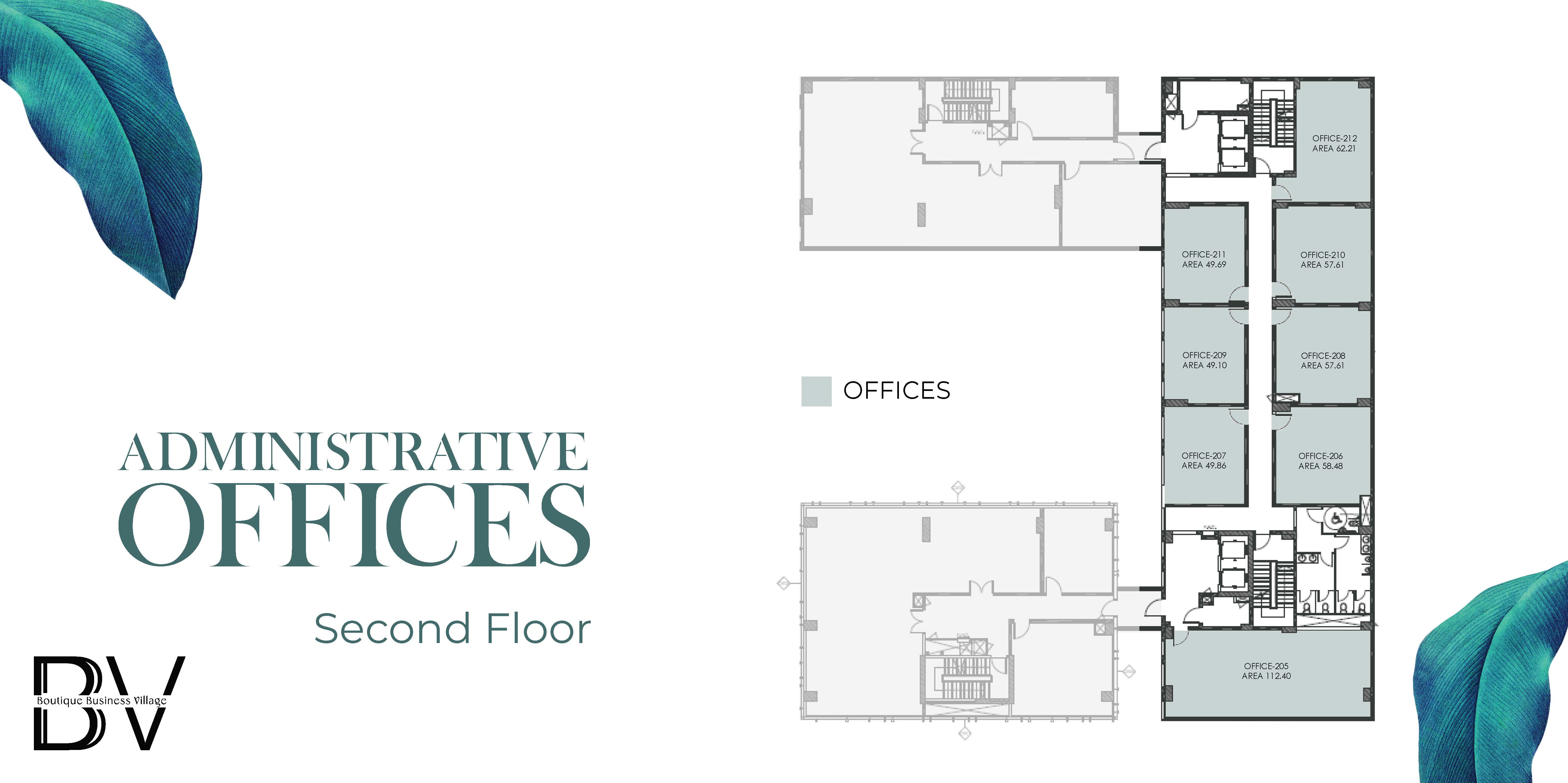 Floor plan for  at Boutiques Business Village
