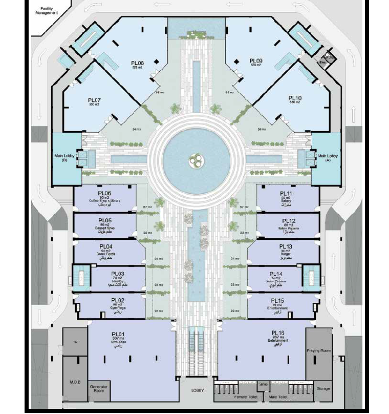 Floor plan for  at District People