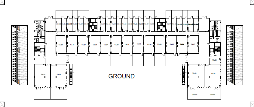 Floor plan for  at Udora Mall